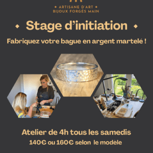 Stage création de bijoux du 5 septembre 2026